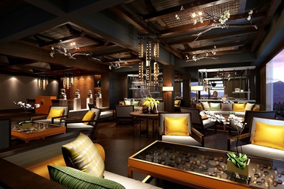 理县古尔沟诗曼温泉大酒店设计 融合自然与文化的诗意栖居